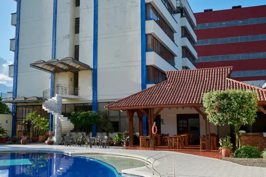 Hotel María Gloria en Villavicencio: zonas sociales con tradición llanera